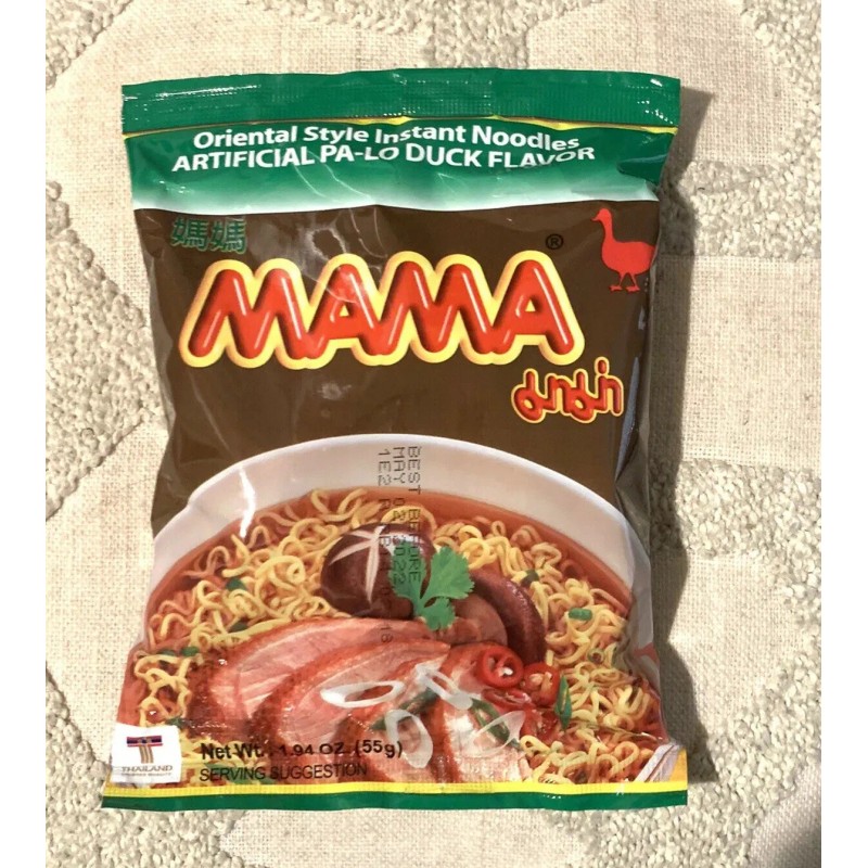 Mama 30 pack x 1.94oz] Mama Duck Pa-Lo Instant Thai