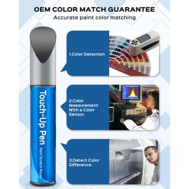 RSACET 1H9 Nebula Gray Pearl Touch Up Paint Kit Compatible with Lexus Exact Match Car Scratch Repair Touch Up Paint Kit