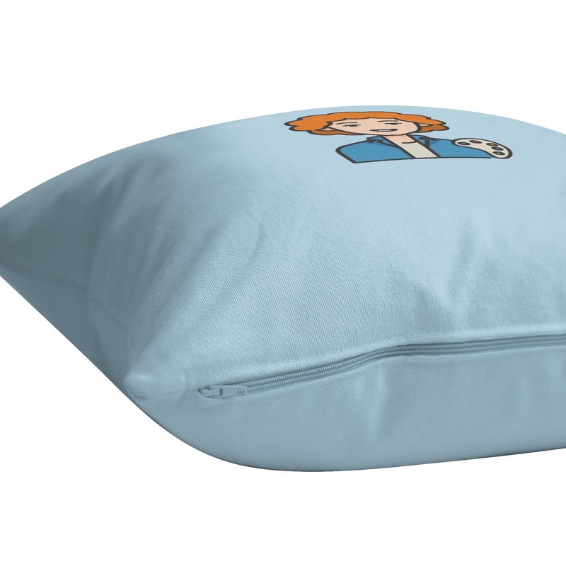 Bona Basics, Light Blue Decorative Throw Pillow Case Cushion Cover