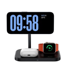 Benks Infinity 3-in-1 Wireless Charger Stand - Color: White