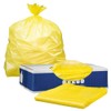 Plasticplace 55-60 Gallon Trash Bags │ 1.5 Mil │ Yellow