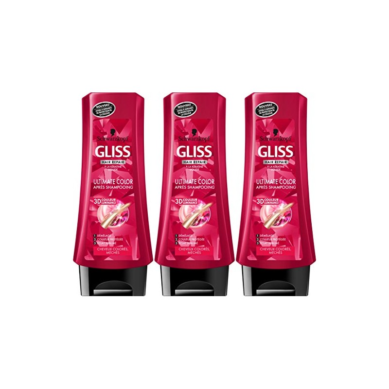 Schwarzkopf Gliss Hair Repair Ultimate Color Conditioner Colour / Meched