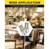 Qoope 1156 LED Bulb Warm White 1141 LED Bulbs RV