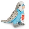 Teddy Hermann 94159 Budgie Blue 5,1"/13 cm, Soft Toy, Plush