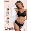 Vertvie Wireless Bras for Women Full Coverage Supportive Seamless Bralettes