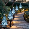 Dazzle Bright 2 Pack Solar Powered Fairy Garden Blue Christmas