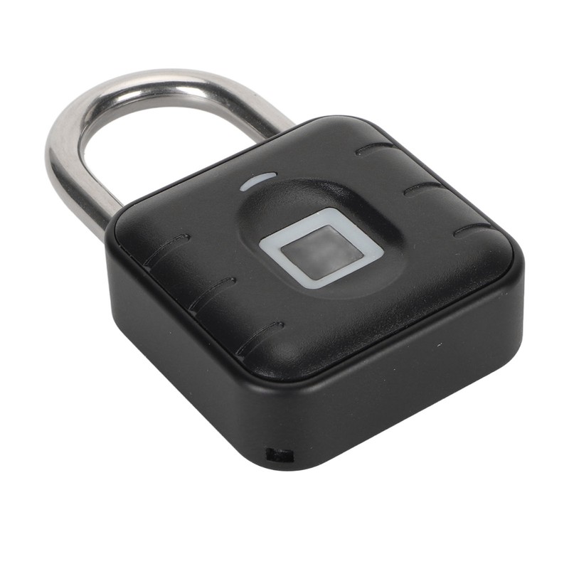 Fingerprint Padlock Biometric Smart Padlock Waterproof Up To 20 Fingerprints