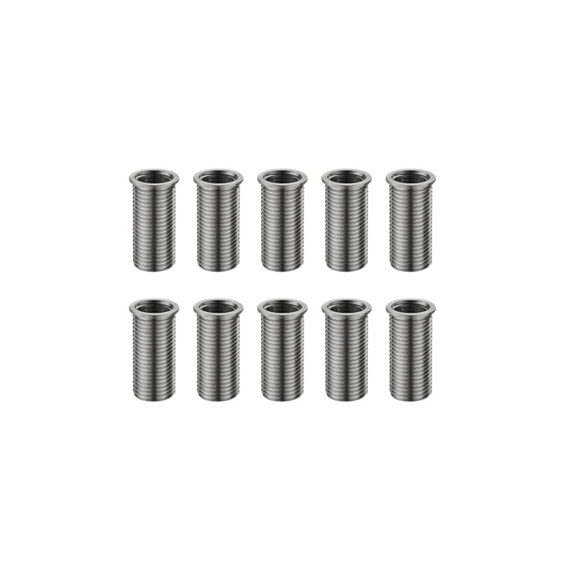 SENNMONN Thread Repair Inserts M11X1.25X28.2MM Insert Qty 10 Stainless Steel