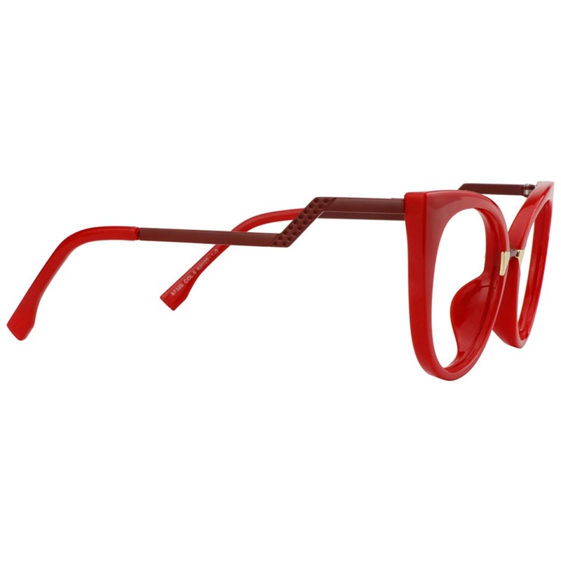 Zeelool Cat Eye Glasses Frame for Women Jacqueline FP0669-01 Red