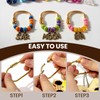 Solid Brass Key Ring, Gold Brass Key Ring Carabiner, Keychain