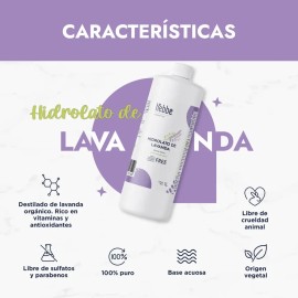 Hidrolato de Lavanda Hebbe: Tónico Facial Natural para Todo Tipo de Piel