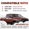 ECOTRIC Tailgate Molding Cap Spoiler Compatible with 2009-2019 Dodge Ram