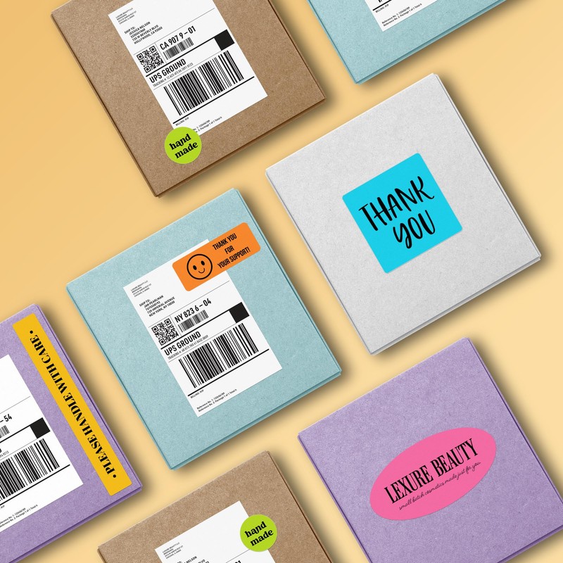 Avery Printable Rectangle Labels with Sure Feed Technology, 1" x