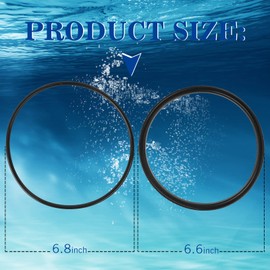 R0449100 Lid Seal with O-Ring Kit Replacement for Zodiac Jandy PlusHP WaterFeature MaxHP Series Pool Pump Models PHPF/PHPM, WFTR, MHPM