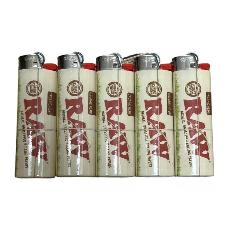 BIC RAW ORGANIC BIC LIGHTERS 5 COUNT