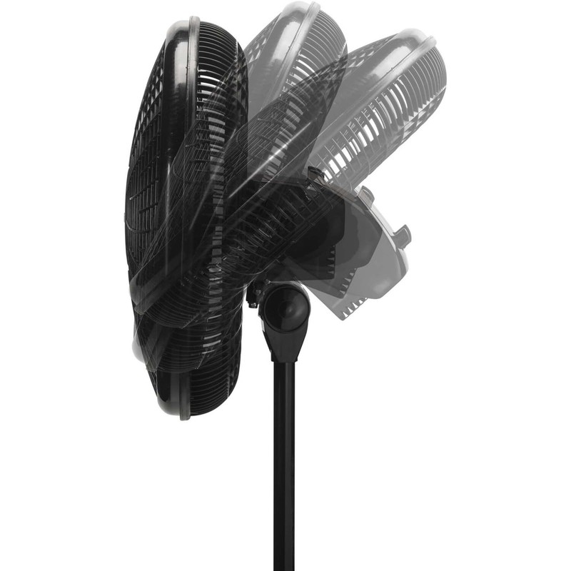 Lasko Adjustable Performance Pedestal Fan, 16", 16 Inch, Black 2527