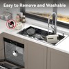 PAPIFEED Smart Automatic Cat Feeders, Dual Power Supply Cat Food