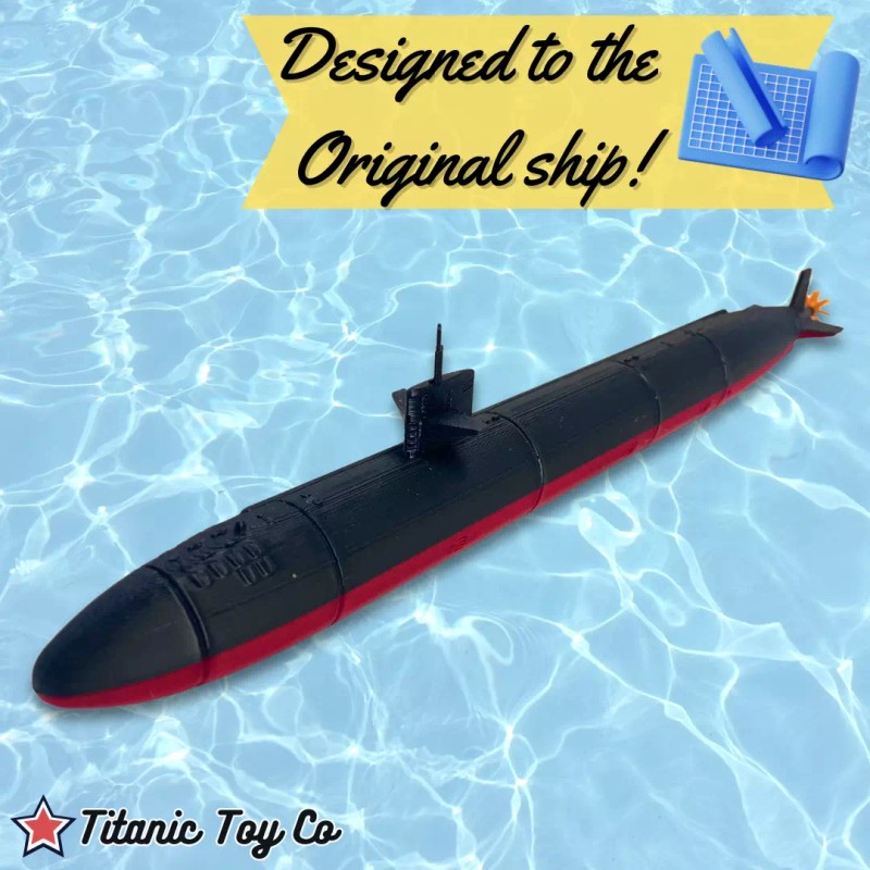 12” Los Angeles-Class Submarine Model – Detailed Replica of Iconic