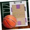 WHAMVOX Basketball Coaching Board Clipfolder Clipboard for Playbook Scorebook Portable