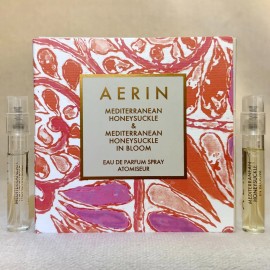 AERIN 2pc Sample Set: Aerin Mediterranean Honeysuckle EDP +In Bloom EDP .05oz 1.5ml Ea