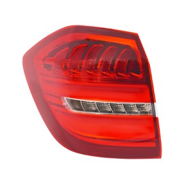 Outer Tail Light For 2017-2019MercedesBenz GLS450 GLS550 GLS63 AMG X166, LED Right and Left Side Taillight, Rear Brake Lamp Assembly Repalcement OEM 1669060402, 1669060502 (Left Outer Tail Light)