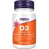 NOW Vitamin D3 2,500IU Softgels, 180 Softgels