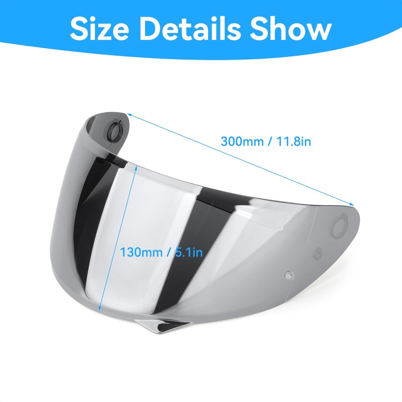 RIDLOG HJ-34P Visor C10 Helmet Visor HJC-C10 Motorcycle Helmet Visor