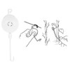 Topyond Retractable Plant Hanger, 10 Pack Plant Yoyo Pulley with