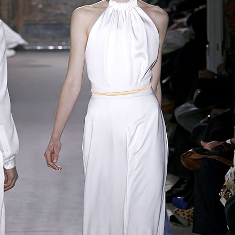 yeemeen 2 Pieces Waist Belt, Elastic Metal Chain Belt, Women's