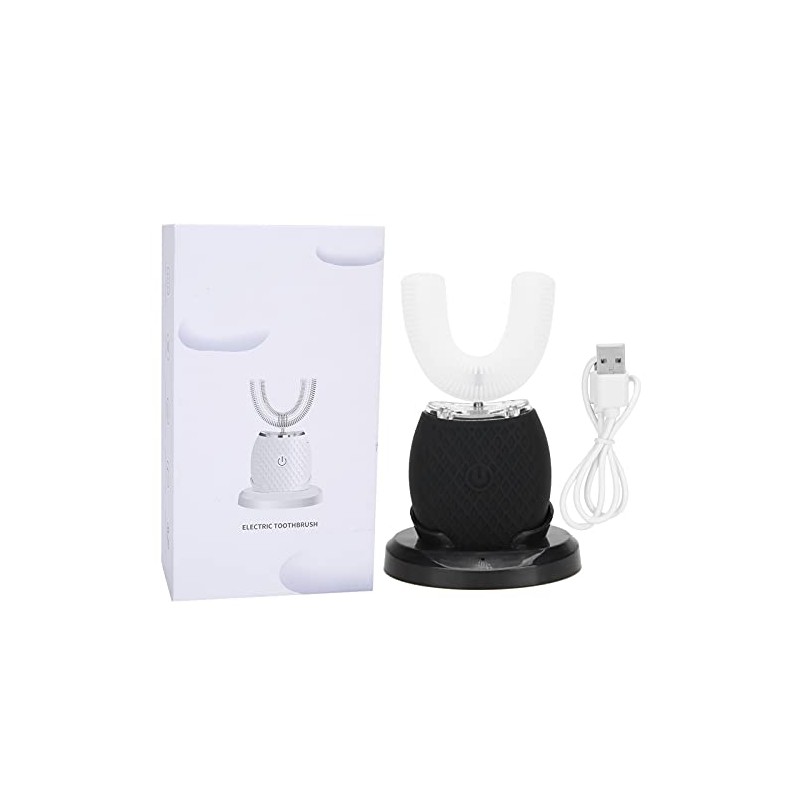 Cepillo de Dientes Eléctrico Recargable en Forma de U, Cepillo