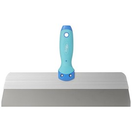 Axus Decor Multi Purpose Tool - Wallpaper Trimming, Plasterboard Tapping, and Paint Edge Guard - 14 Inch /350mm - Wide Decorators Edge Tool for Painting - Stainless Steel Blade & Ergonomic Handle
