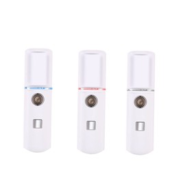 Healeved Portable Facial Moisturizing Face Sprayer Nano Mist Skin Care Tool Abs Material Non-slip Grip Random Color