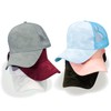 Livacasa Women’s Mesh Baseball Cap with Ponytail Slit, Washable and