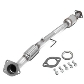 DNA MOTORING Rear Catalytic Converter Exhaust Pipe Compatible with 07-15 Nissan Altima 2.5L, NOT for Hybrid, 20010-JA000 18343 6439090 54782 40919 0961460, EPA Compliant, OEM-CONV-058