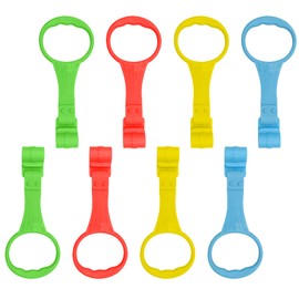 Scettar 8 Pcs Kids Playpen Handles Camping Bed Grips Playpen Grips Rings for Cot Bed