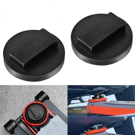 Greluma Pack of 2 Car Jack Rubber Pad for Trolley Jack and Lifting Platforms Ideal for Car Tuning B-WM