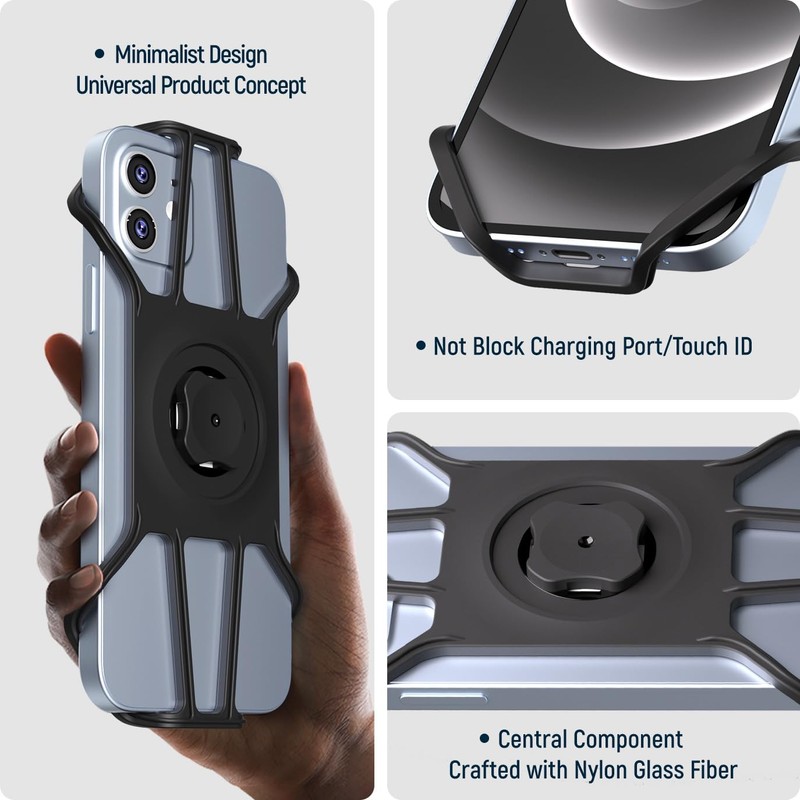 sincetop Phone Silicone Adapter - Quick Install, Secure Connection, Durable