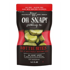 oh snap 8-Pack OH SNAP! Hottie Bites Hot & Spicy Pickle Snacking Cuts, 3.5 oz - Keto