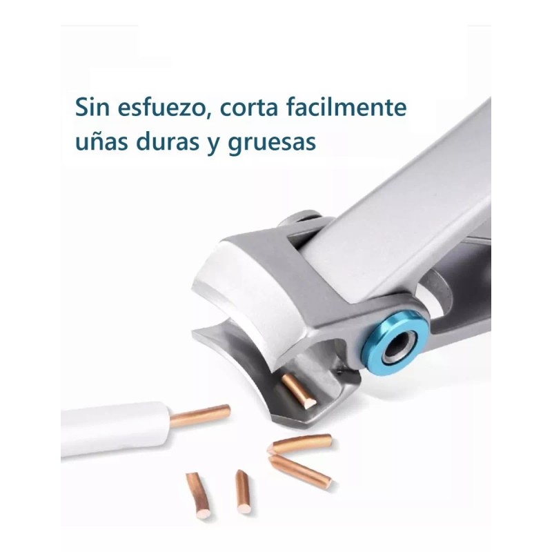 Perfk Corta Uñas Jumbo 9cm Alto Rendimiento Acero Inoxidable