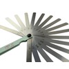 Rannb Feeler Gauge 17 Blades 0.02mm to 1mm Thickness Gap
