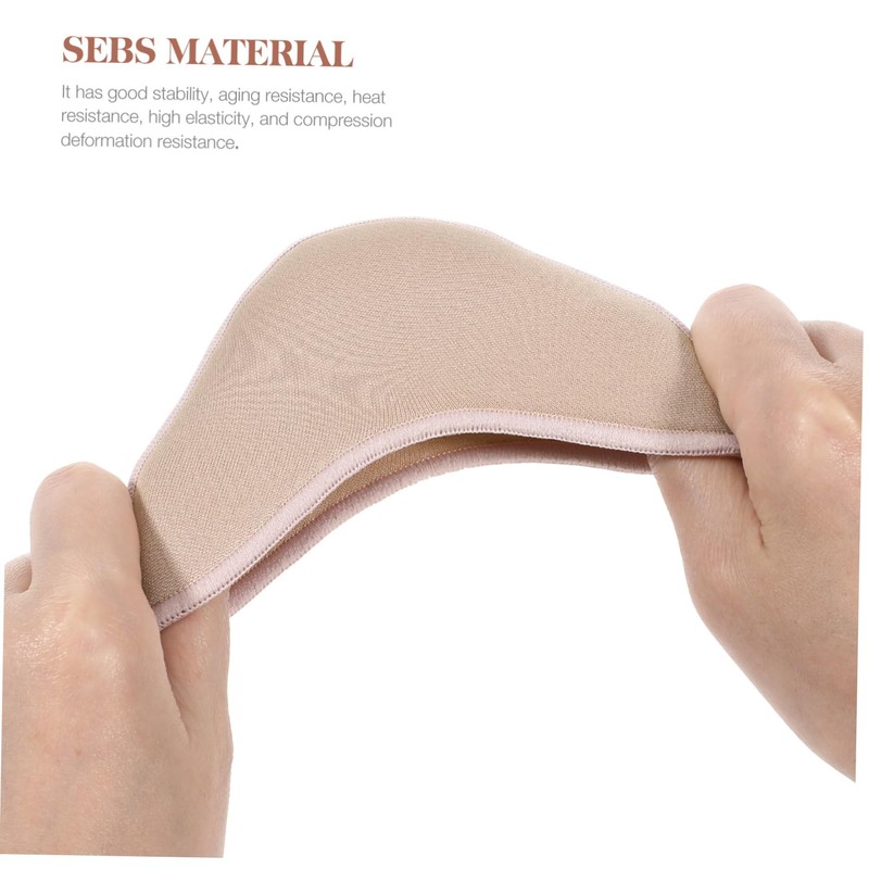 KOMBIUDA Ballet Toe Dance Protector Pads Soft Sebs Half Insoles