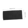 VICASKY 2pcs Fast Drying Hair Towels Pure Cotton Black Salon