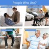 Adjustable Forearm Crutches for Adults – 10-Level Height Ergonomic Arm