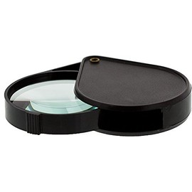 SE 2-1/2" 4x Folding Pocket Magnifier - MH7017B