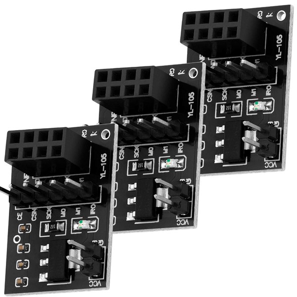 AZDelivery NRF24L01 Adapter for NRF24L01 RF Wireless Transceiver Module, 2.4