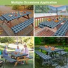 Picnic Table Cover with Bench Covers Camping Essentials Waterproof Windproof