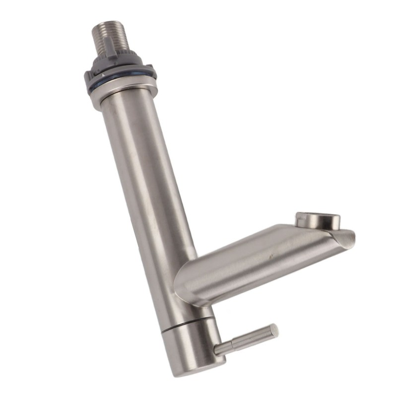Kitchen Faucet Single Hole Stainless Steel Single Cold Sink Faucet