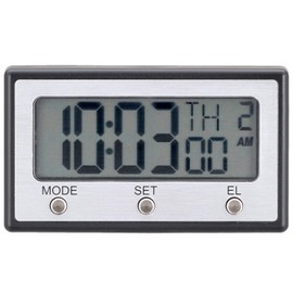 Daytona 15132 Motorcycle Clock, Dustproof/Waterproof, Backlight