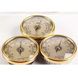 clock parts 3-pc Set 70mm (2-3/4") Weather Instruments, Barometer, Thermometer and Hydromete - 5