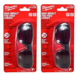 Milwaukee 48-73-2025 Tinted High Performance Safety Glasses (2 Pack)